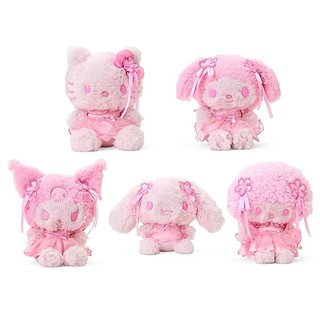 Sanrio三麗鷗 櫻花 絨毛娃娃- Hello Kitty/美樂蒂/大耳狗/酷洛米/彼安諾