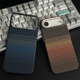 🚀 台灣運送🚀：支援iPhone 18 Pro Max Sunset Moonrise Kevlar磁性手機殼