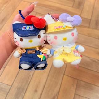 精品好物⭐可愛包包掛件背帶褲kitty公仔書包背包毛絨掛飾小玩偶禮物鑰匙扣