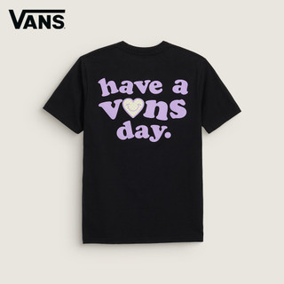 Vans Have a Vans Day 中童款黑色短袖T恤
