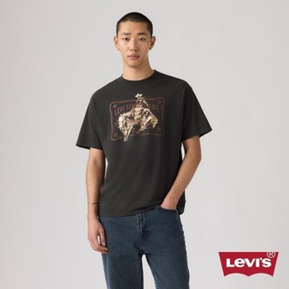 Levi's® Vintage寬鬆版型 造型短袖Tee / 仿舊黑 男生上衣 熱賣單品 87373-0401