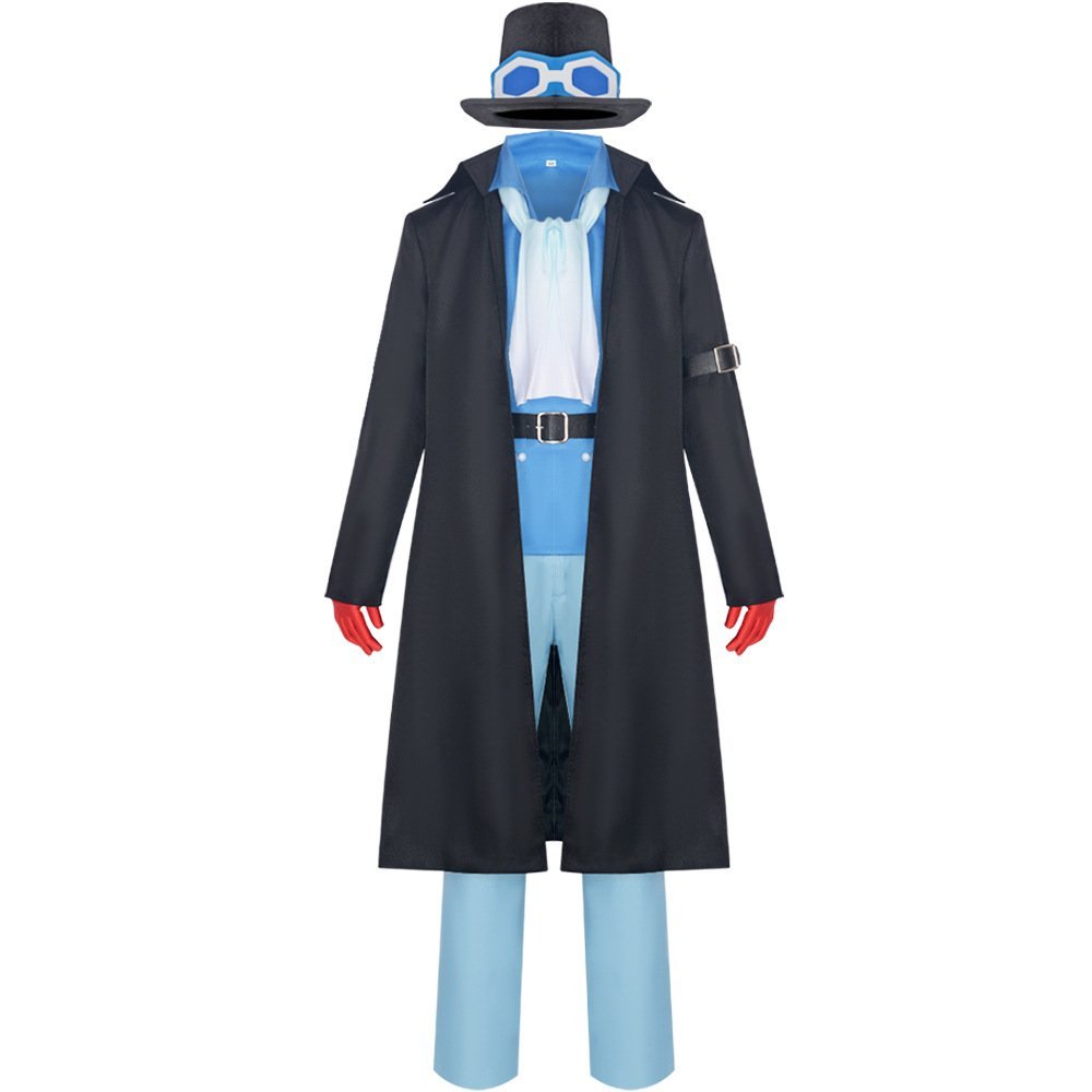 【現 *^貨】海賊王薩波薩博cos服裝 薩博動漫錶演cosplay服裝 X1U2