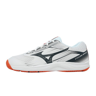 Mizuno 美津濃 排球鞋 Cyclone Speed 5 男鞋 女鞋 白 入門款 緩衝 運動鞋 V1GA258080