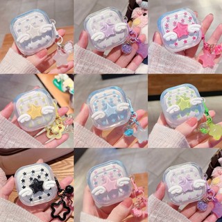索尼 LinkBuds Clip 藍牙耳機保護殼 日韓卡通 Sony索尼WF-LC900透明耳機殼 耳機套 充電倉保護套