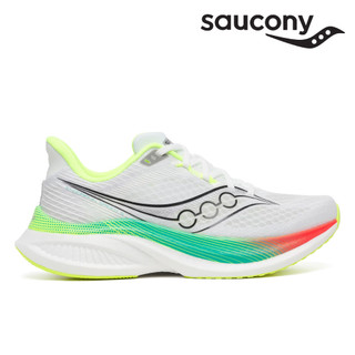 Saucony索康尼 男 ENDORPHIN SPEED 5 輕量競速跑鞋【一般楦】SA101368-1002 流動白