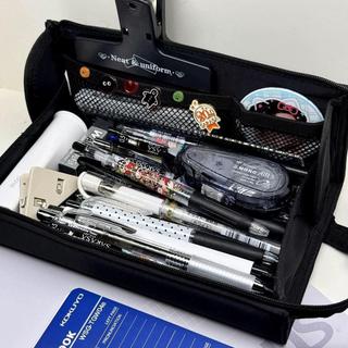 【本月熱銷】日本KOKUYO國譽橫開式筆袋Campus大容量筆袋簡約學生文具盒橫版