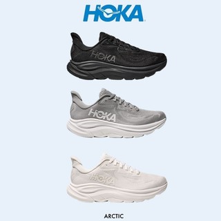 HOKA 男款 Clifton 10 Wide 寬楦 路跑鞋 緩震 徒步登山 防滑 情侶運動鞋