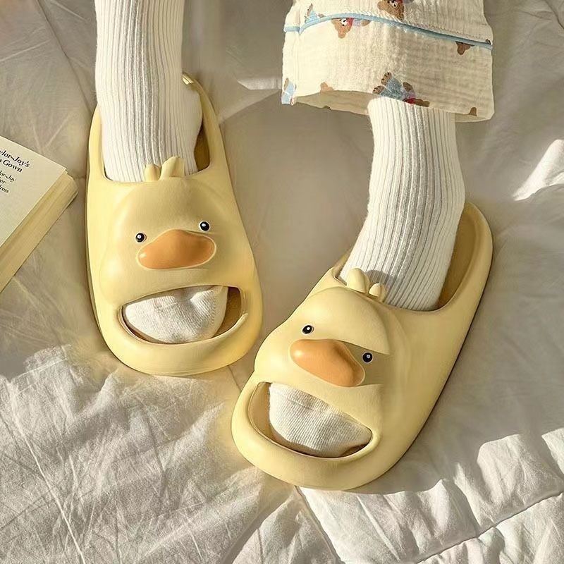 ⭐台灣出貨⭐ 居家涼拖鞋女款春夏新品可愛卡通大嘴鴨情侶款居家室內浴室洗澡男