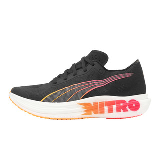 Puma 競速跑鞋 Deviate NITRO Elite 2 男鞋 黑 橘黃 氮氣中底 [ACS] 30969501