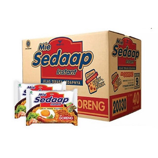 印尼 Sedaap （箱裝 3B) 印尼泡麵 箱裝 印尼炒麵 起司炒麵 辣雞炒麵 牛肉丸炒麵 原味炒麵