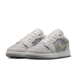Nike Air Jordan 1 Low SE GS 網布拼接 岩石灰 AJ1 大童 IO2060-100【SPLY】