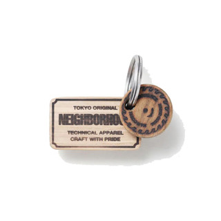 NEIGHBORHOOD NH X M&M . KEY HOLDER 職人手工木作 鑰匙圈
