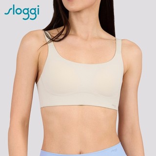 sloggi-GET ACTIVE 2.0簡約時尚運動系列 無鋼圈內衣 奶茶淺棕
