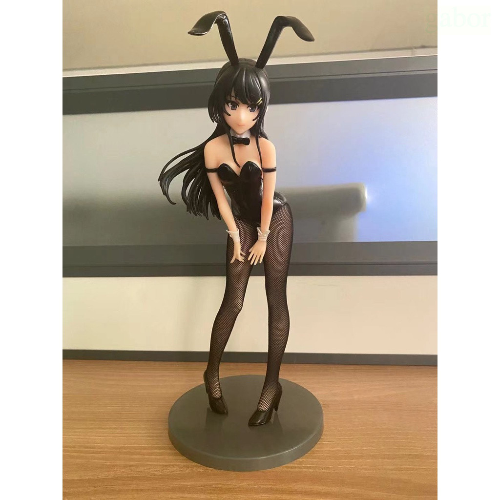 清倉【櫻島麻衣】二次元 兔女郎 學姐 真絲襪 櫻島麻衣 玩具 23cm 1比6