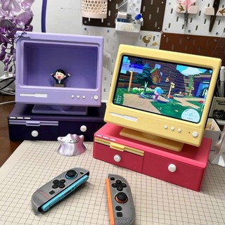 適用於Switch復古顯示屏收納支架Switch保護殼底座支架switch配件