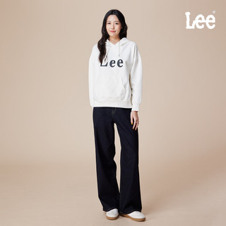 Lee 428 高腰舒適直筒牛仔褲 女 深藍洗水 LB517148898
