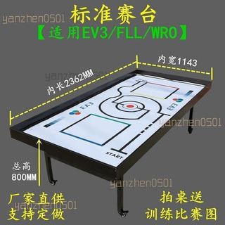 9機器人比賽桌WRO競賽FLL場地相撲2025中鳴超級軌道桌鯨魚比賽