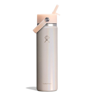Hydro Flask Glimmer 24oz寬口吸管保溫鋼瓶/ 奶油黃 eslite誠品