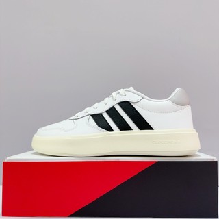 adidas LITECOURT 女生 白色 皮革 舒適 板鞋 運動 休閒鞋 小白鞋 JI2162