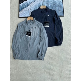 全新正版代購KOLON SPORT 可隆 男士輕量防曬外套 速乾透氣立領夾克 戶外休閒風衣 夏季運動裝