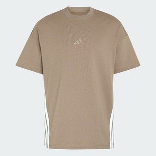 Adidas 愛迪達 M Ak 3s Tee Lo KS5205 男 T恤 運動上衣 休閒短袖 純棉 淺棕