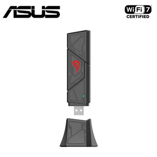 【ASUS 華碩】ROG USB-BE92 Wi-Fi 7 三頻 BE6500 USB 無線網路卡