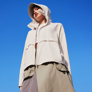 adidas 防曬連帽外套 抗 UV 女 JI7597 官方直營