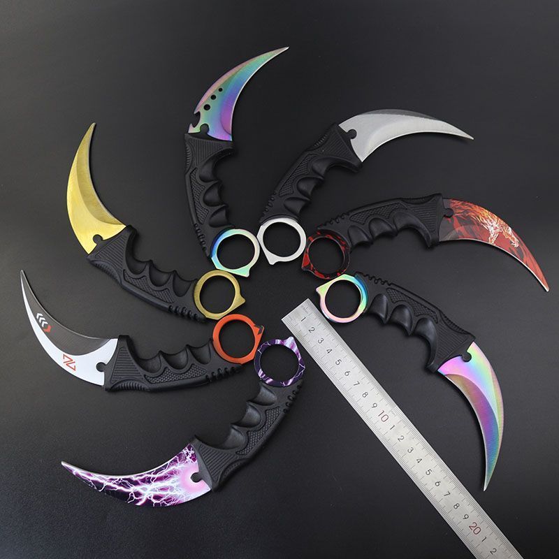 10.16爪刃玩具 爪子刃 影鋒蝴蝶刀 無畏契約掠奪瓦洛蘭特Valorant遊戲同款金屬炫酷玩具收藏爪子模型