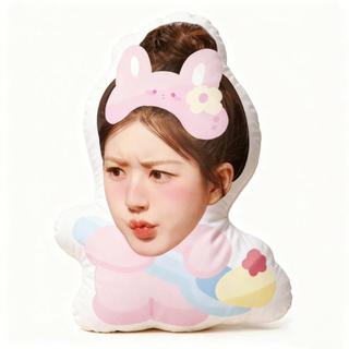 【臺灣出貨】明星枕頭 靠墊 靠枕 周邊抱枕 趙露思毛絨抱枕網紅明星周邊床頭沙發靠墊靠背男女生日禮物