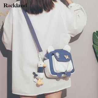 <爆款熱銷>美國Rockland包包女包2026新款小清新斜挎包設計感輕便百搭小方包10