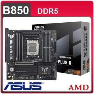 ASUS 華碩 TUF GAMING B850M-PLUS II AM5主機板(MATX/3+2年保)