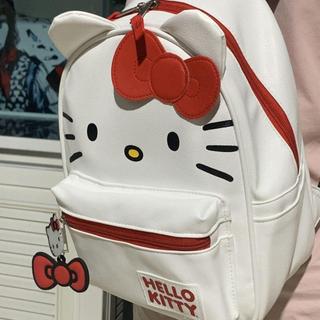 哆咪 丨雙肩包少女心耐髒學生包簡約百搭網紅款凱特貓hello kitty雙肩包