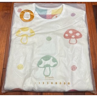 M&H-代購-現貨-Hoppetta-蘑菇防踢被-六層紗-日本製-0m-3Y-