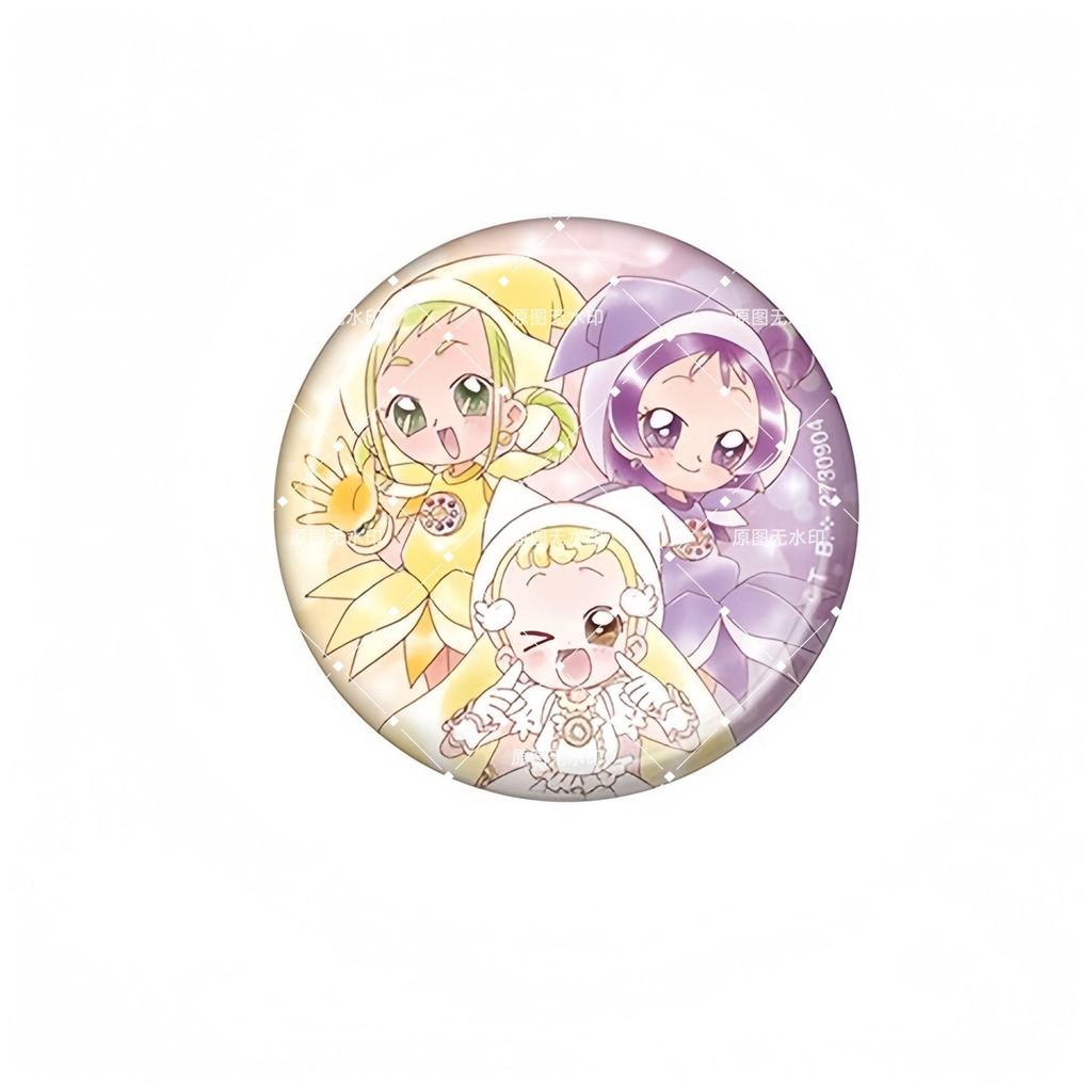 小魔女 小魔女doremi周邊 小卡 吊飾 小魔女DoReMi周边徽章春风Doremi藤原羽月挂件吧唧胸章