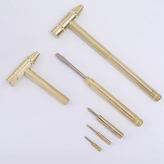 6-in-1 copper-plated hammer, multifunctional hammer, screwdr