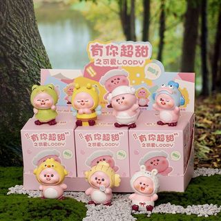【居家裝飾-免運出貨】網紅新款有你超甜之可愛loopy盲盒手辦卡通週邊擺件生日禮物