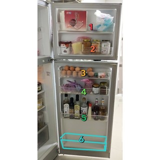 冰箱冷凍冷藏門欄適用SAMPO聲寶SR-253G