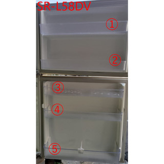 冰箱冷凍冷藏門欄_適用SAMPO聲寶SR-L58DV