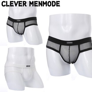 ❤️私密出貨❤️【CLEVER-MENMODE】性感男士三角褲網眼低腰透視內褲裹臀透氣男內衣