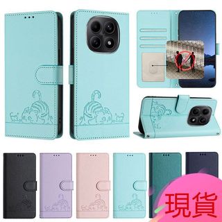 現貨 防盜小貓咪皮套 夏普 SHARP AQUOS R9 Wish 4 手機殼 手機皮套 翻蓋手機殼 掀蓋手機殼
