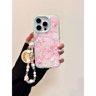 精選推薦💫可愛甜美粉線piano小羊適用iPhone16promax手機殼蘋果15/14PlusXR