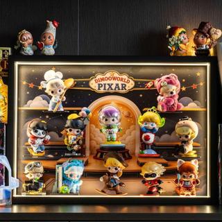 【全場免運】新品 展示盒 dimoo 皮克斯聯名 盲盒手辦展示盒 透明防塵防潮 桌面掛牆 收藏收納 交換禮物🎁送朋友