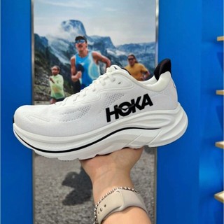 FC韓國代購 Hoka One One Clifton 10 白黑 輕量 透氣 舒適 厚底 增高 男鞋 女鞋