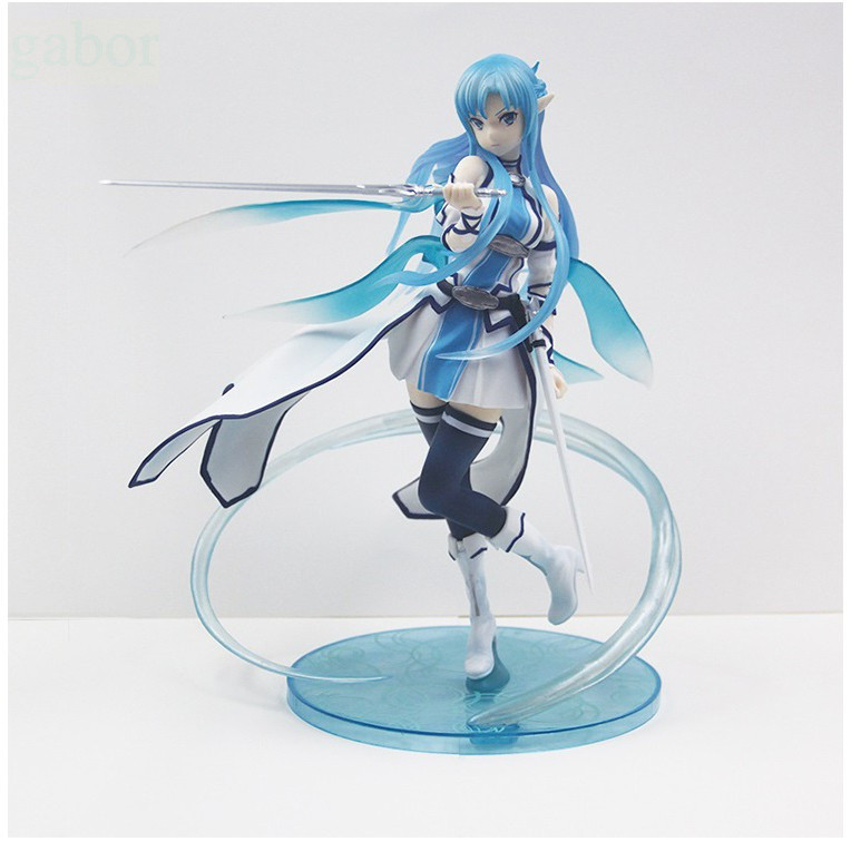 清倉 【刀劍神域】 亞絲娜 結城明日奈   序列之爭   亞絲娜 水精靈Ver   1比7  手辦模型    23CM