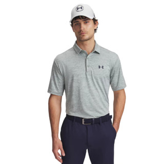 【UNDER ARMOUR】UA 男 Drive Jacquard 短POLO 1389846-348