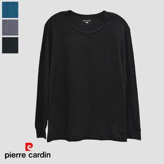 【pierre cardin 皮爾卡登】細暖絨輕著感圓領長袖-SC18223