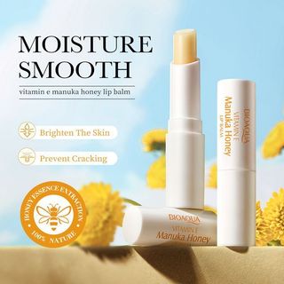Lip Balm蜂蜜潤唇膏BIOAOUA維生素E 淡化唇紋 防乾裂唇膏 滋潤唇膏 口紅打底膏 潤唇
