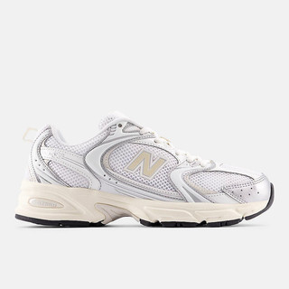 New Balance 紐巴倫 530 男女 運動休閒鞋 復古鞋 緩震 舒適 穿搭 奶油底 米銀 [U530ESB]