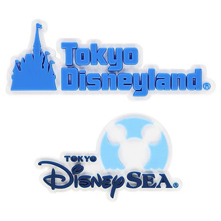 [Shuang++Shuang] 現貨 東京迪士尼渡假園區 海洋 陸地 雙樂園 磁鐵 兩入組