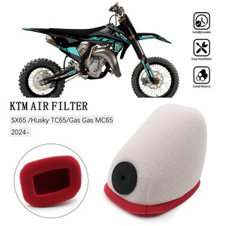 適用KTM SX65 2024, Husky TC65 2024, Gas Gas MC65 24 空濾海綿